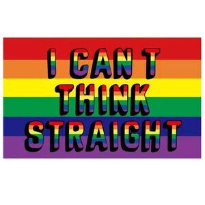 I  Can’t Think Straight- Flag